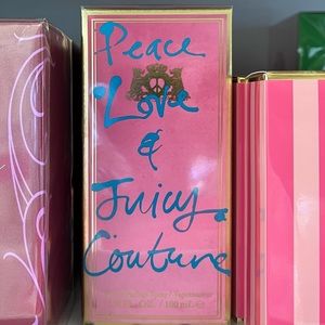 Juicy couture peace love & juicy couture